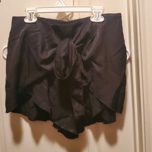 Black shein shorts